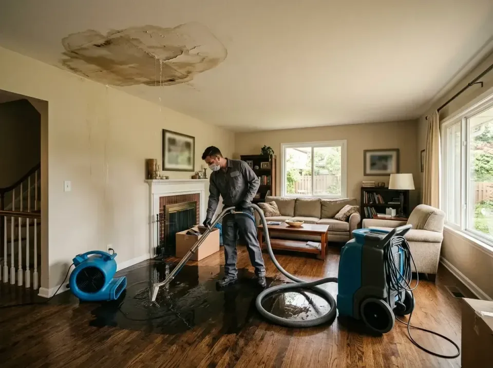 attic-pipe-burst-ceiling-drip-008 — frequently asked questions, Water Damage Restoration & Carpet Care in Four Bridges, OH